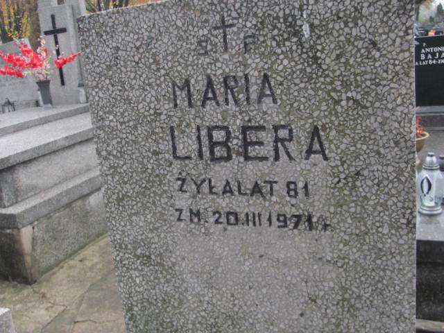 Maria Libera 1890 Rawa Mazowiecka - Grobonet - Wyszukiwarka osób pochowanych