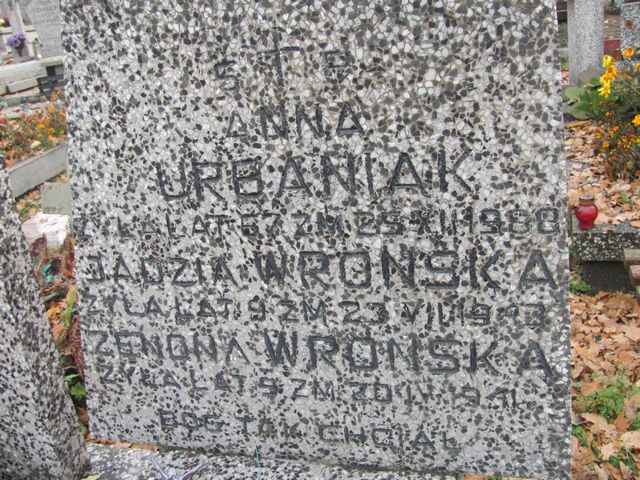 Jadwiga Wrońska 1933 Rawa Mazowiecka - Grobonet - Wyszukiwarka osób pochowanych