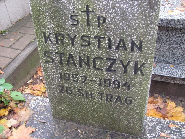 Krystian Marek Stańczyk 1952 Rawa Mazowiecka - Grobonet - Wyszukiwarka osób pochowanych