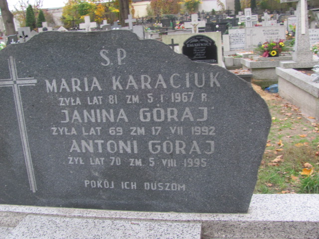 Marianna Karaciuk 1885 Rawa Mazowiecka - Grobonet - Wyszukiwarka osób pochowanych