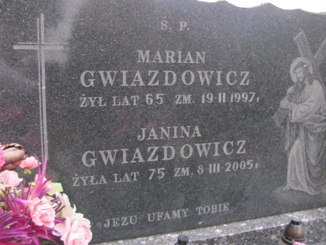 Marian Gwiazdowicz 1932 Rawa Mazowiecka - Grobonet - Wyszukiwarka osób pochowanych