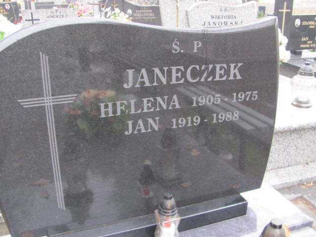 Helena Janeczek 1905 Rawa Mazowiecka - Grobonet - Wyszukiwarka osób pochowanych