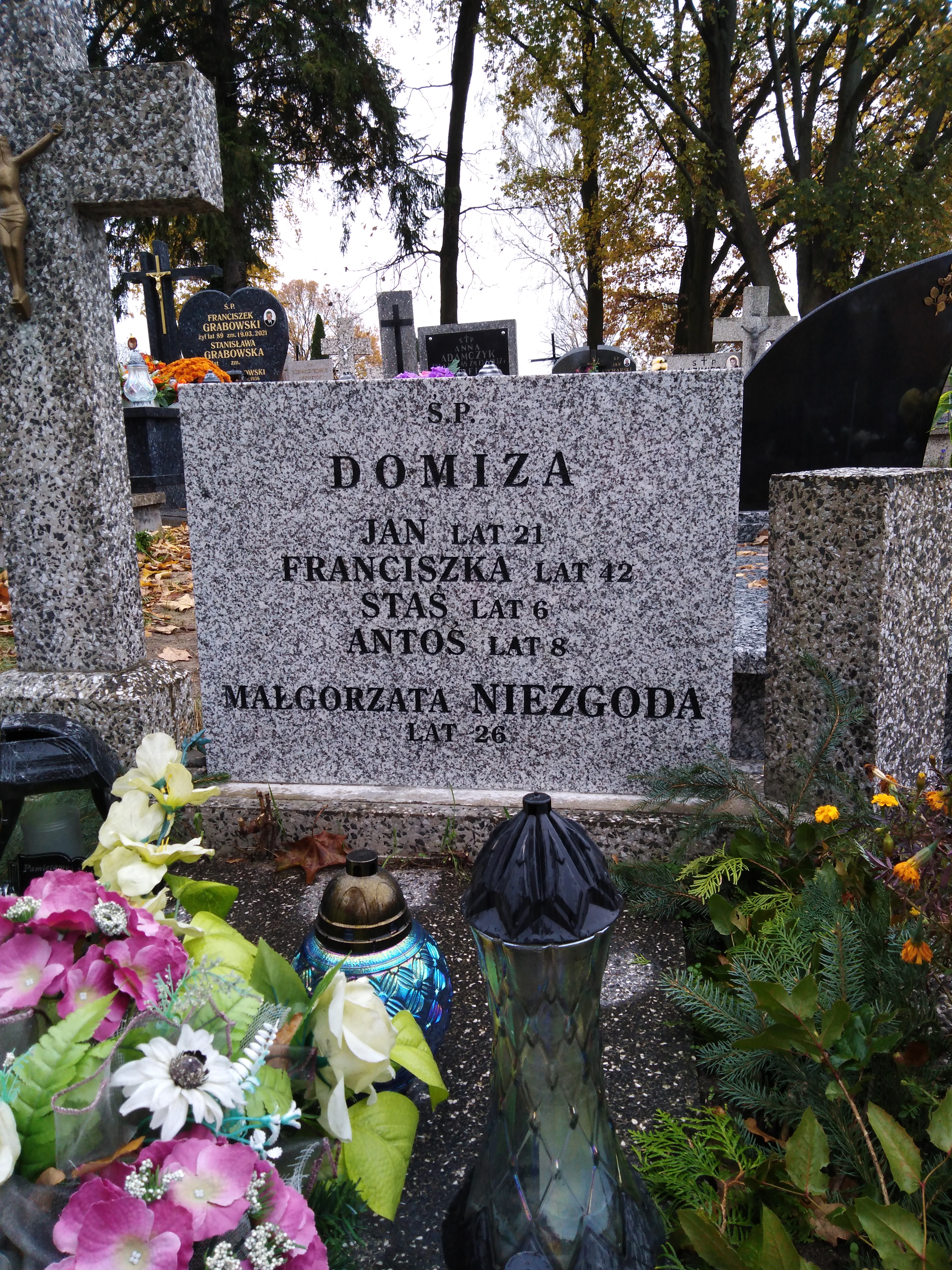 Jan Domiza 1914 Rawa Mazowiecka - Grobonet - Wyszukiwarka osób pochowanych