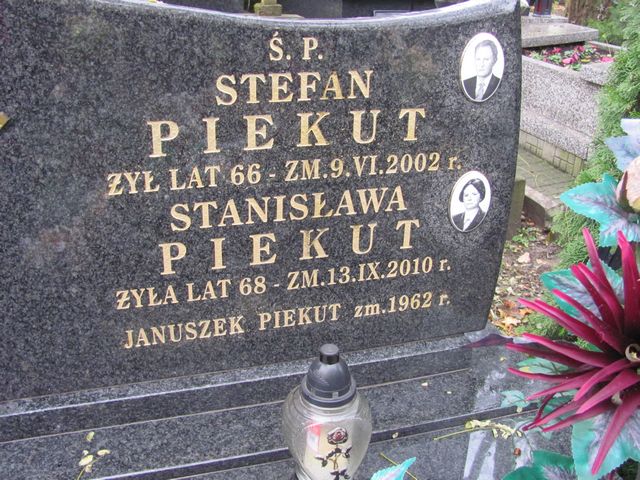 Janusz Piekut Rawa Mazowiecka - Grobonet - Wyszukiwarka osób pochowanych