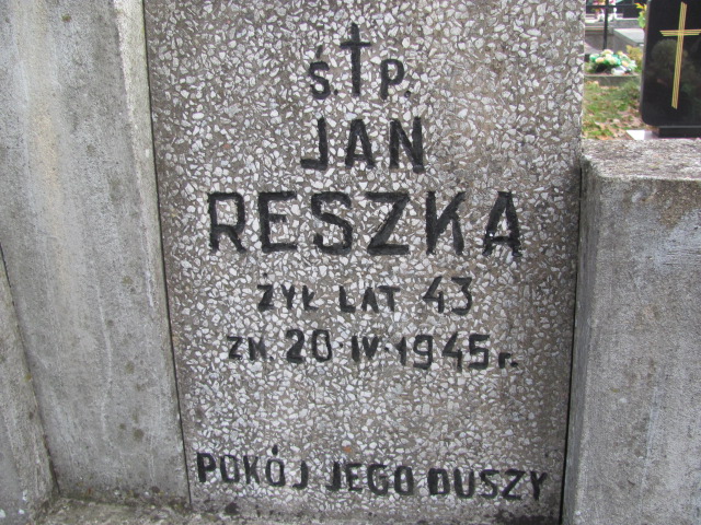 Jan Reszka Rawa Mazowiecka - Grobonet - Wyszukiwarka osób pochowanych