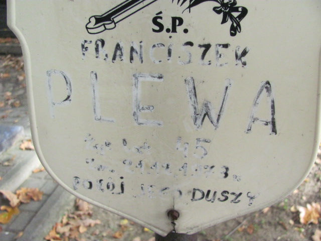 Franciszek Plewa 1935 Rawa Mazowiecka - Grobonet - Wyszukiwarka osób pochowanych