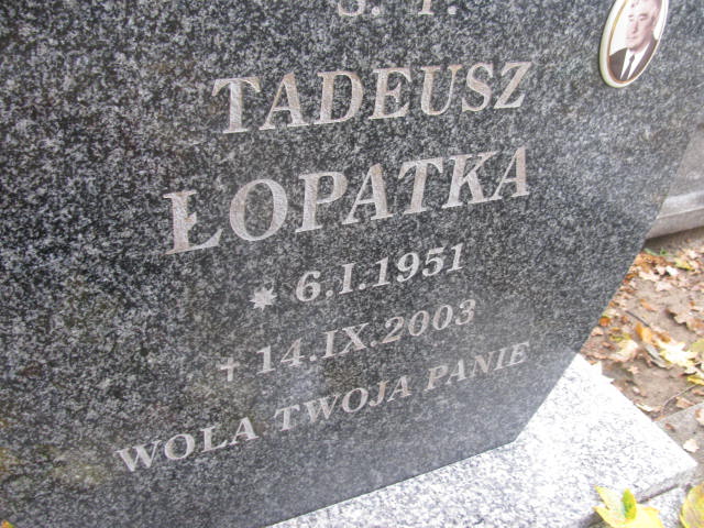 Tadeusz Łopatka 1951 Rawa Mazowiecka - Grobonet - Wyszukiwarka osób pochowanych