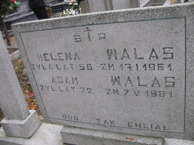 Helena Walas 1904 Rawa Mazowiecka - Grobonet - Wyszukiwarka osób pochowanych