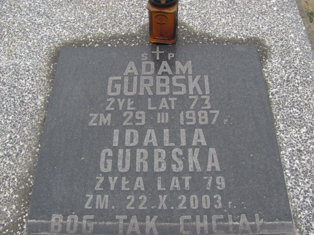 Lech Gurbski 1945 Rawa Mazowiecka - Grobonet - Wyszukiwarka osób pochowanych