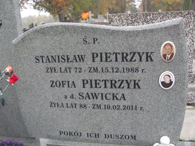 Stanisław Pietrzyk 1916 Rawa Mazowiecka - Grobonet - Wyszukiwarka osób pochowanych