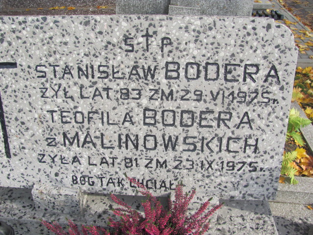 Stanisław Bodera 1892 Rawa Mazowiecka - Grobonet - Wyszukiwarka osób pochowanych