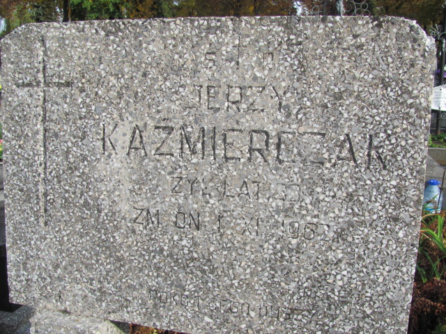 Jerzy Kaźmierczak 1929 Rawa Mazowiecka - Grobonet - Wyszukiwarka osób pochowanych