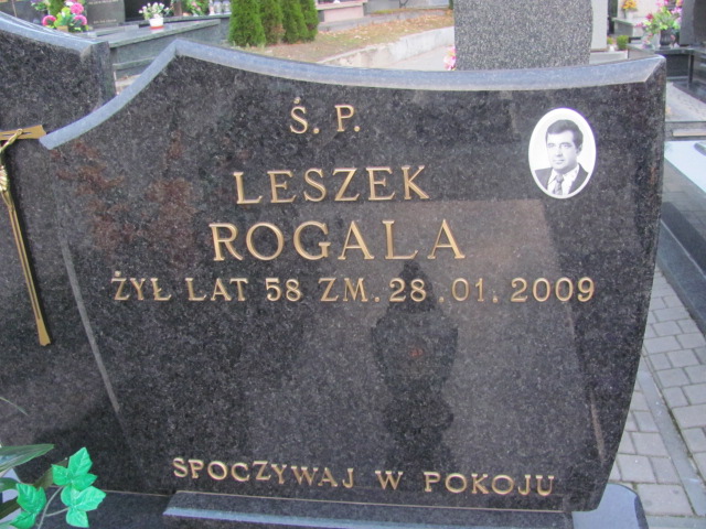 Leszek Stanisław Rogala 1951 Rawa Mazowiecka - Grobonet - Wyszukiwarka osób pochowanych