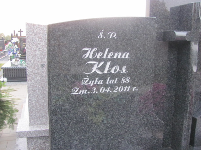 Helena Kłos 1923 Rawa Mazowiecka - Grobonet - Wyszukiwarka osób pochowanych