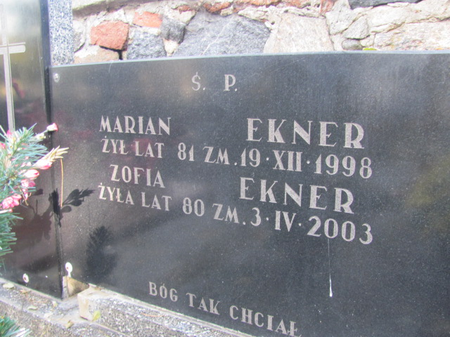 Zofia Ekner 1923 Rawa Mazowiecka - Grobonet - Wyszukiwarka osób pochowanych