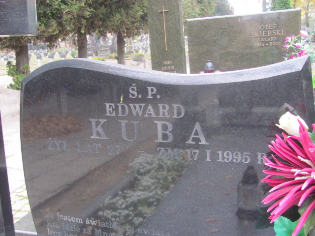 Edward Andrzej Kuba 1968 Rawa Mazowiecka - Grobonet - Wyszukiwarka osób pochowanych