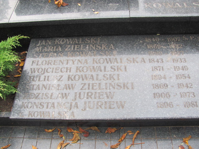 Juliusz Kowalski 1894 Rawa Mazowiecka - Grobonet - Wyszukiwarka osób pochowanych