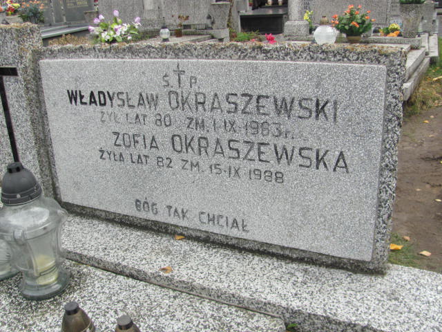 Zygmunt Okraszewski 1934 Rawa Mazowiecka - Grobonet - Wyszukiwarka osób pochowanych