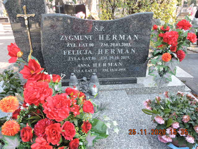 Anna Marianna Herman 1885 Rawa Mazowiecka - Grobonet - Wyszukiwarka osób pochowanych