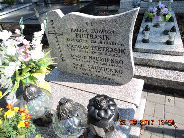 Ryszard Naumienko 1919 Rawa Mazowiecka - Grobonet - Wyszukiwarka osób pochowanych