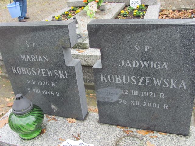 Jadwiga Kobuszewska 1921 Rawa Mazowiecka - Grobonet - Wyszukiwarka osób pochowanych