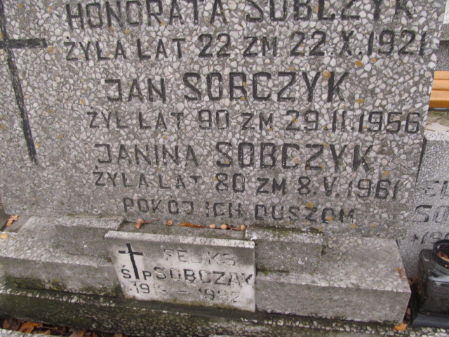 Honorata Sobczyk 1898 Rawa Mazowiecka - Grobonet - Wyszukiwarka osób pochowanych
