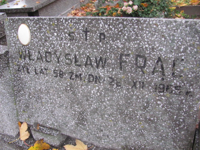 Władysław Frąc 1906 Rawa Mazowiecka - Grobonet - Wyszukiwarka osób pochowanych