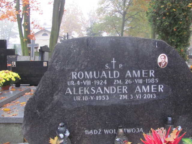 Aleksander Włodzimierz Amer 1953 Rawa Mazowiecka - Grobonet - Wyszukiwarka osób pochowanych