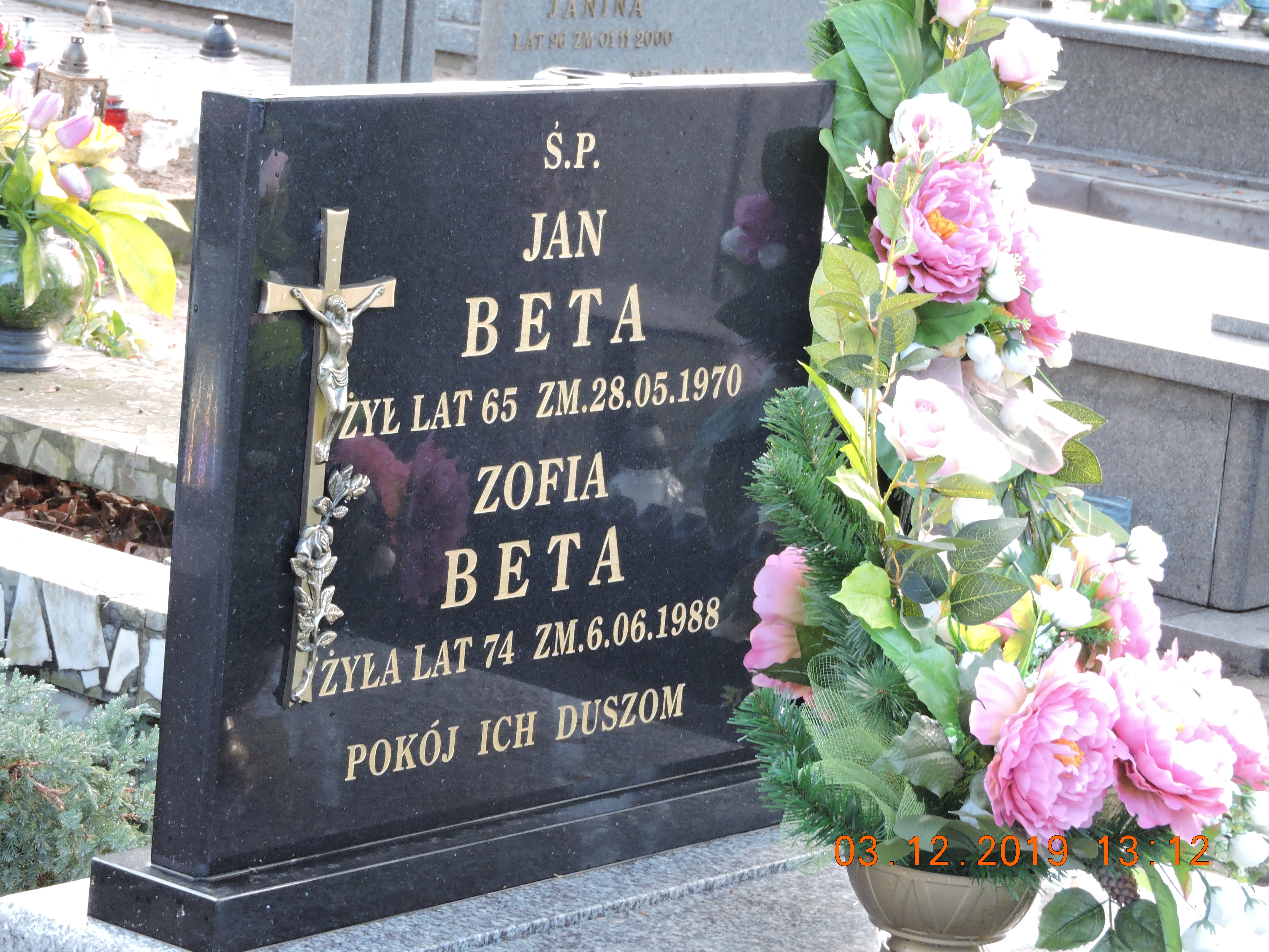 Jan Beta 1905 Rawa Mazowiecka - Grobonet - Wyszukiwarka osób pochowanych