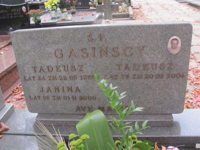 Janina Gasińska 1904 Rawa Mazowiecka - Grobonet - Wyszukiwarka osób pochowanych